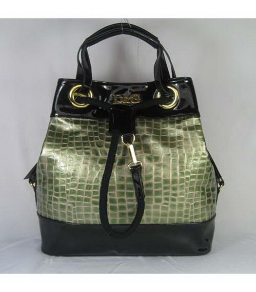 Dolce & Gabbana Oversized Tote nautico L_Green pelle